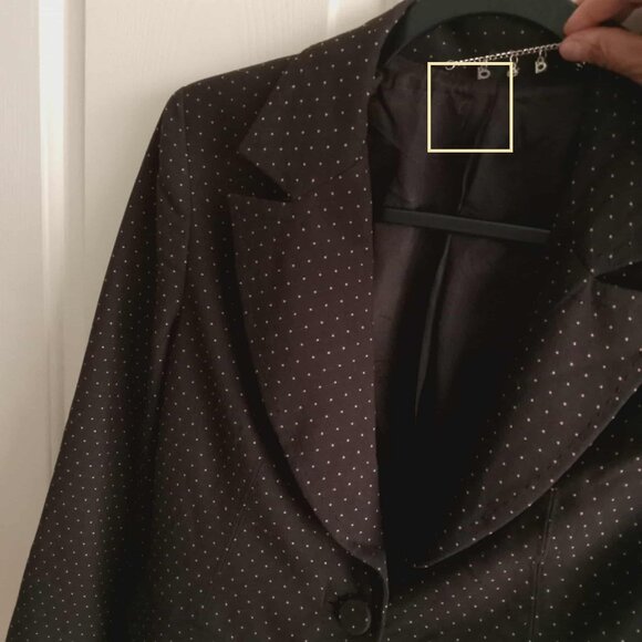 BEBE Vintage Blazer and Skirt Suit - Picture 11 of 12